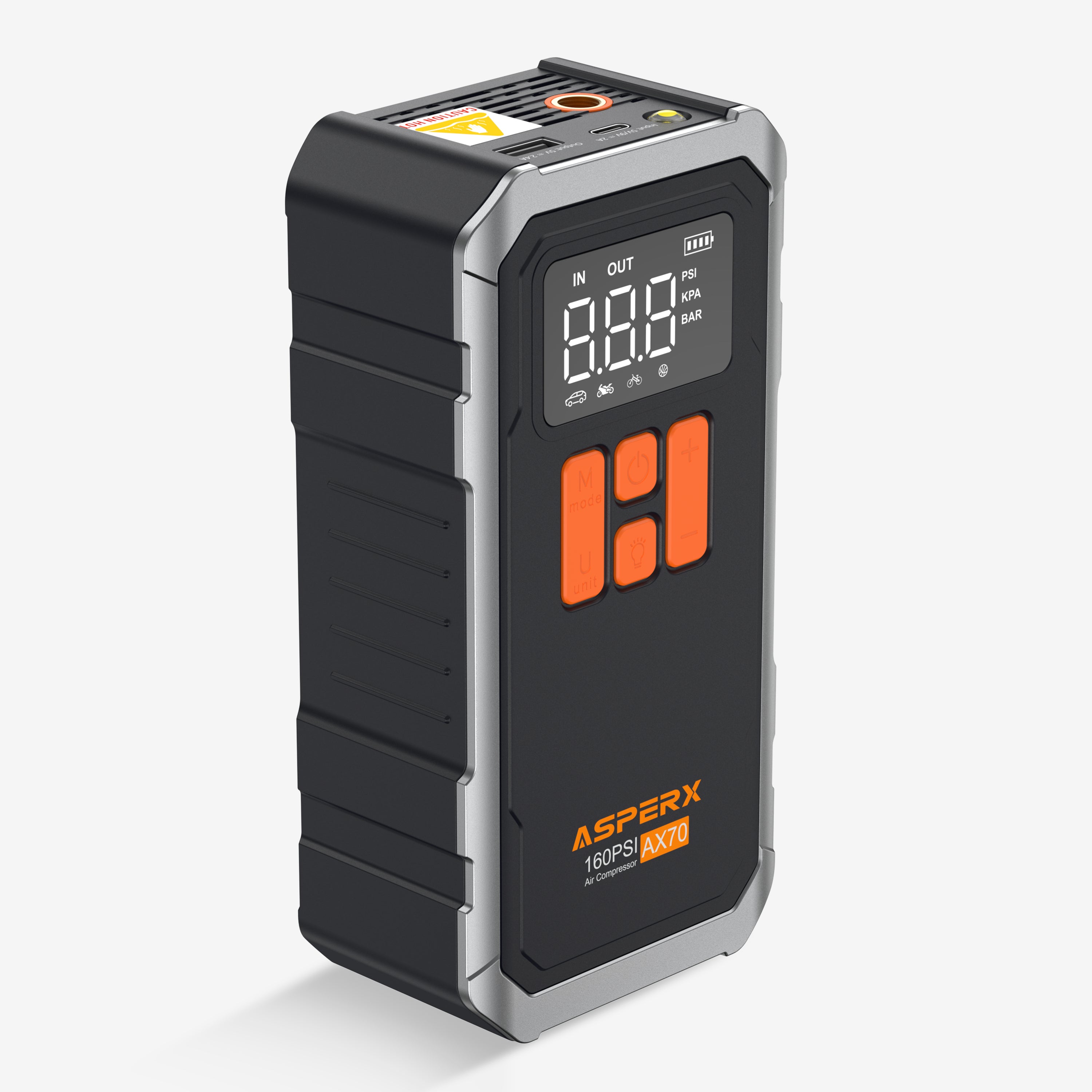 ASPERX Tire Inflator Air Compressor 160PSI