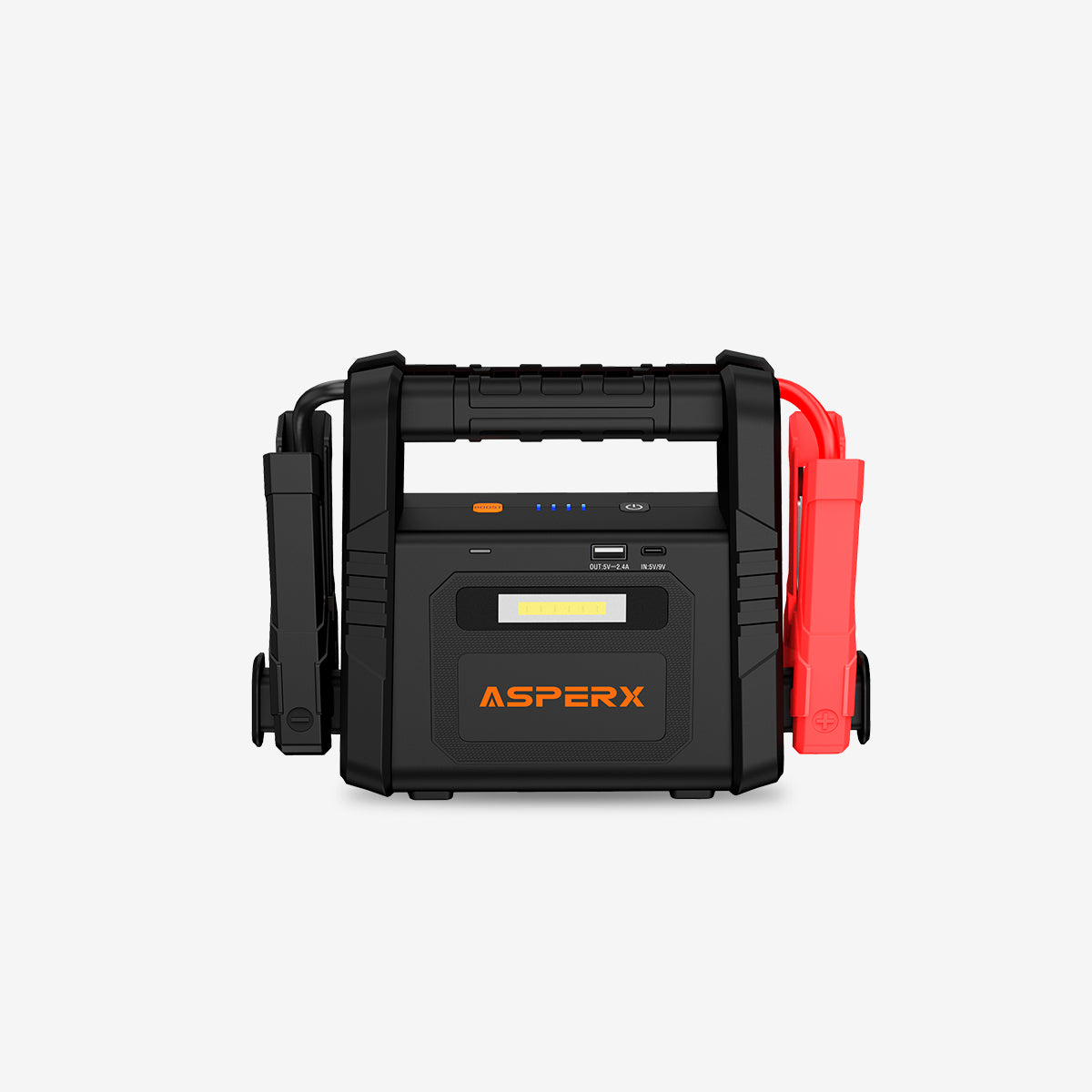 ASPERX AX6000 6000A Car Jump Starter & Power Bank | Fast Charge USB-C