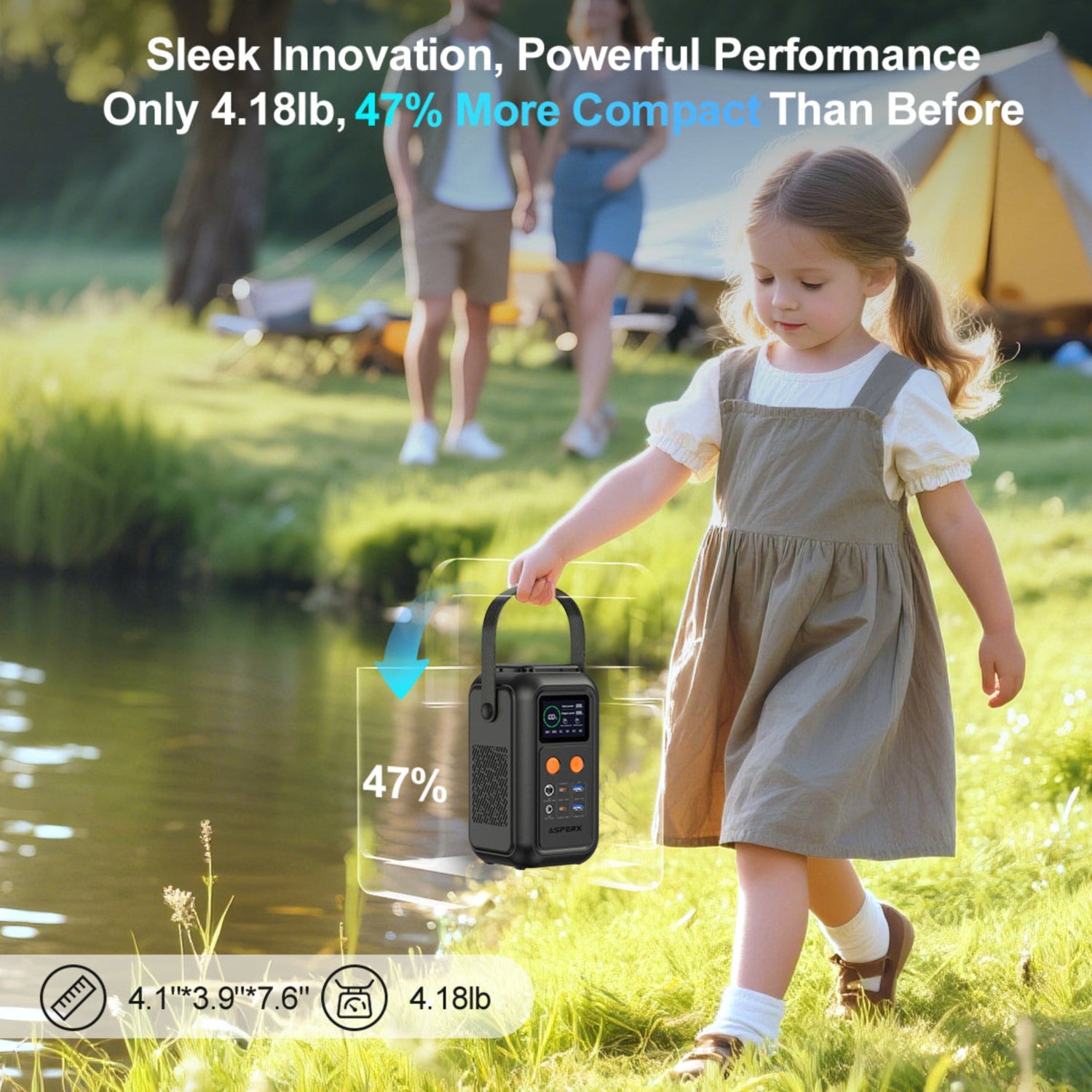 ASPERX Portable Power Station 60000mAh