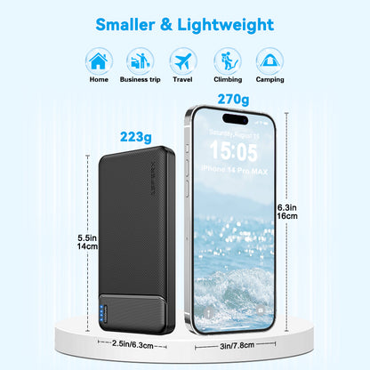 AX 10.000 mAh Powerbank 2er-Pack – USB-C, Schnellladung