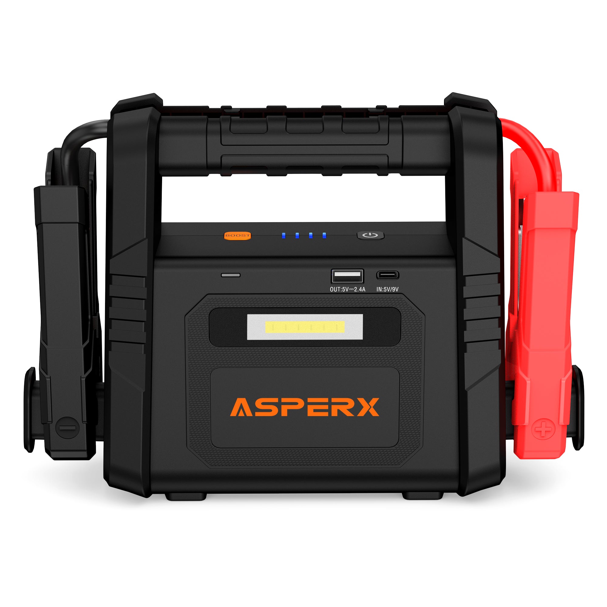 AX 6000A Starthilfegerät &amp; Powerbank – Für bis zu 12,0 l Diesel, LED-Licht