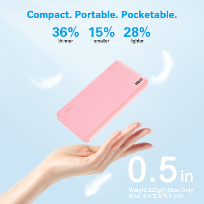 AX 10.000 mAh Powerbank 2er-Pack – USB-C, Schnellladung