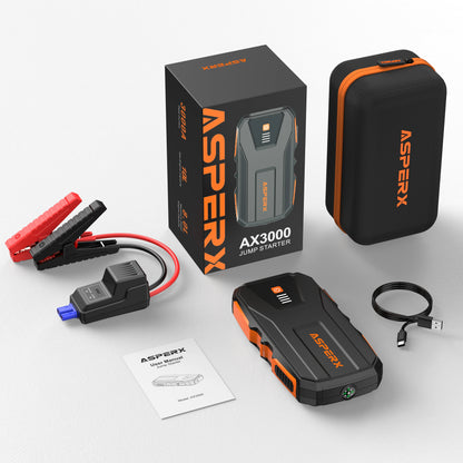 ASPERX  Jump Starter 3000A