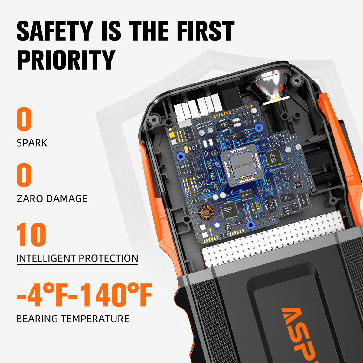 ASPERX  Jump Starter 3000A