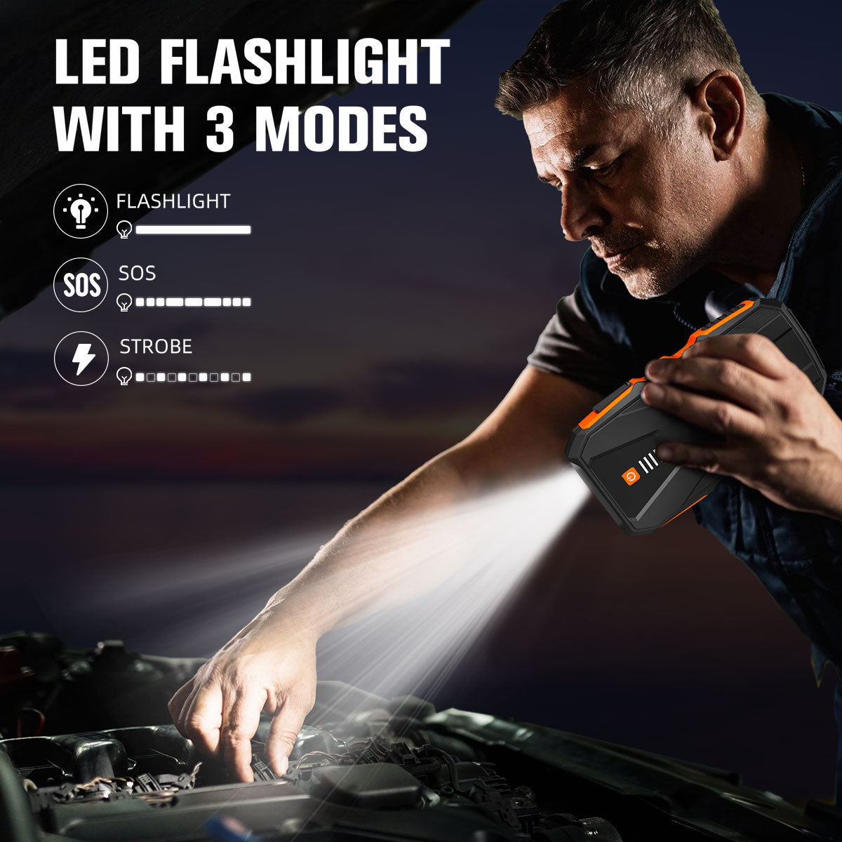 ASPERX  Jump Starter 3000A