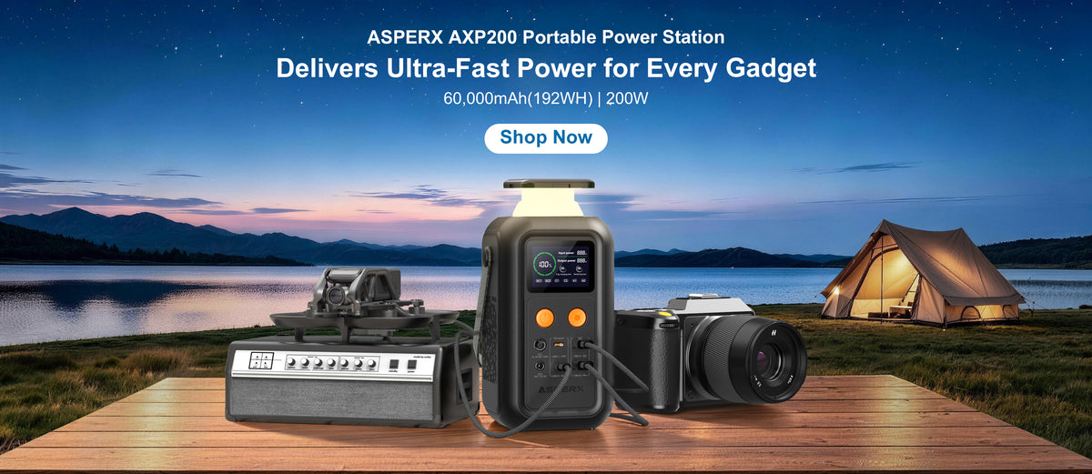 60000mah 192wh 200w Portable Power Station
Delivers Ultra-Fast Power for Every Gadget