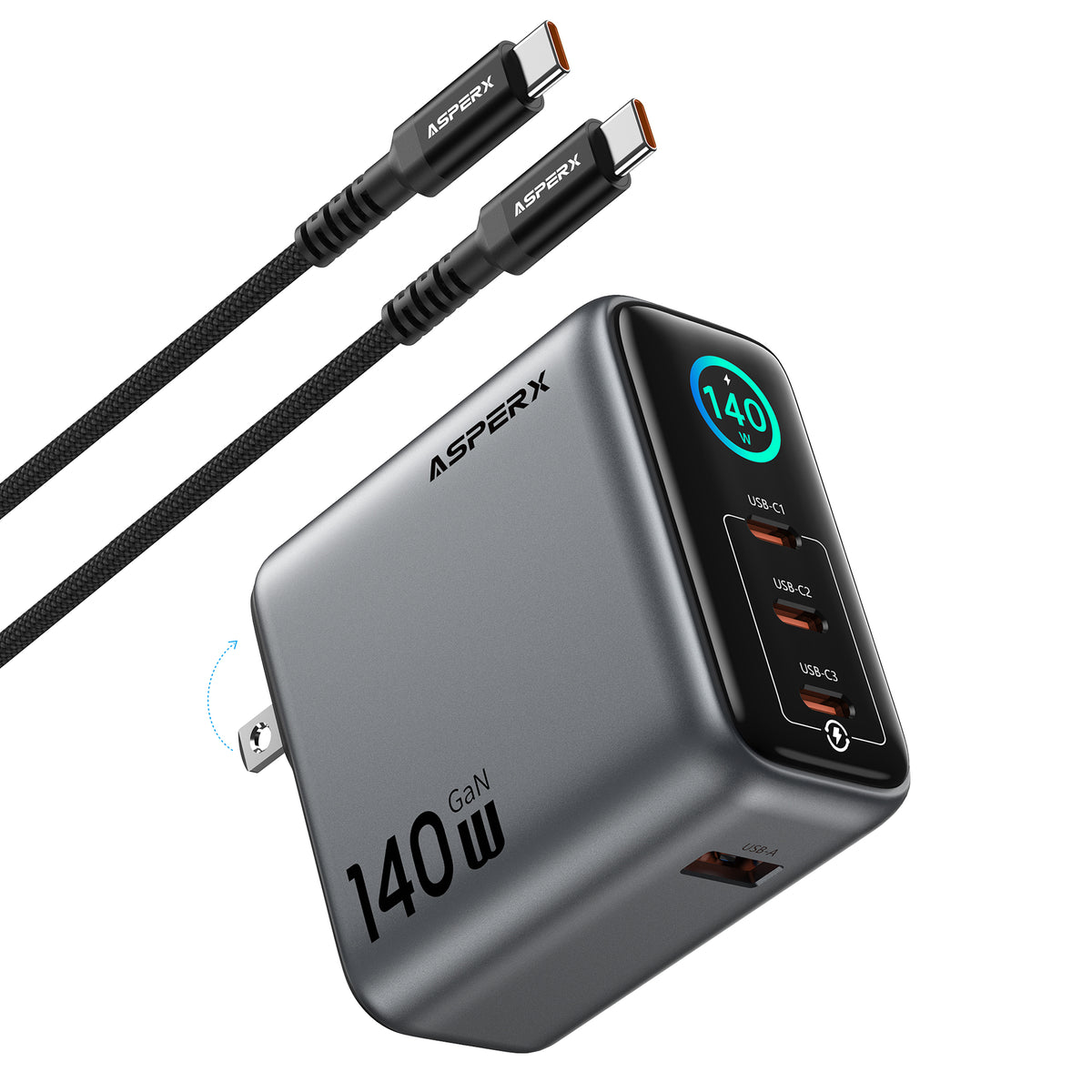 ASPERX Charger 140W USB C3