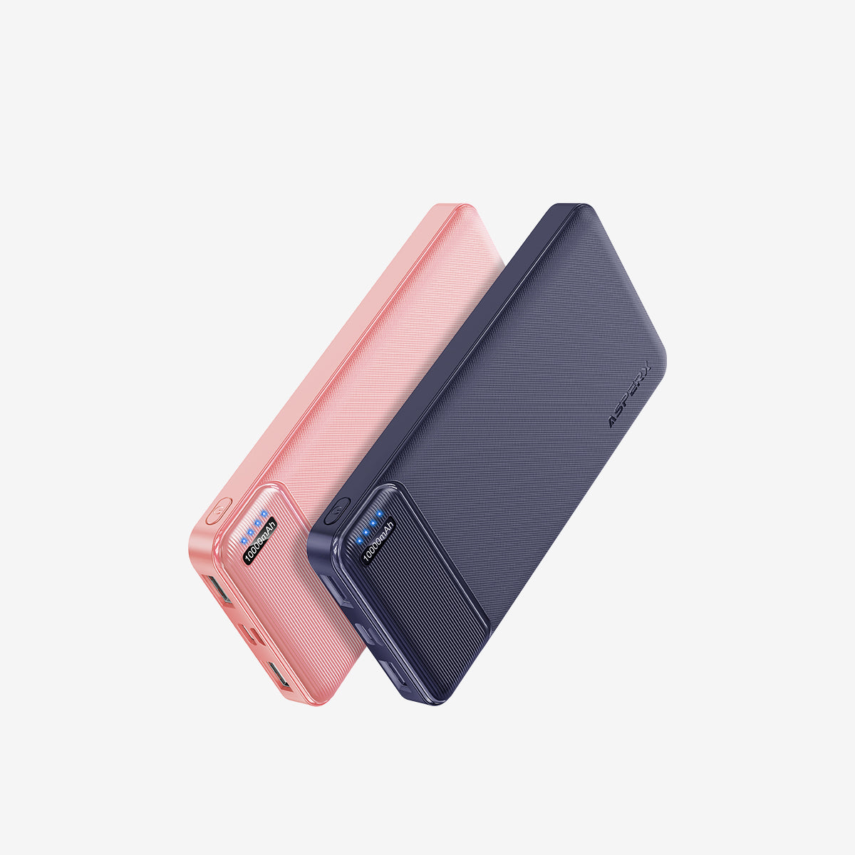 AsperX 2-Pack 10000mAh USB C Output Portable Charger Power Bank
