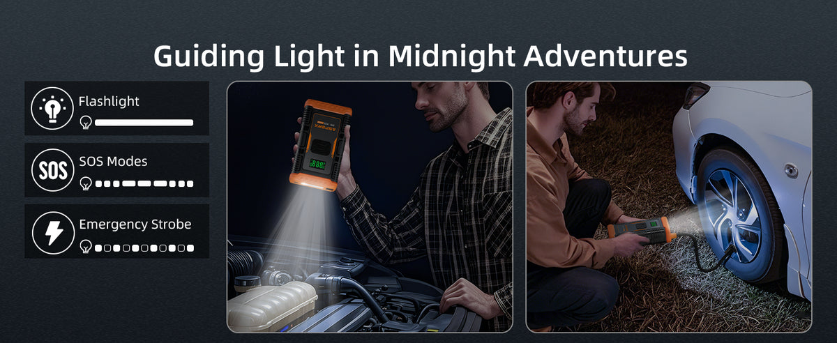 jump starter 
Guiding Light in Midnight Adventures