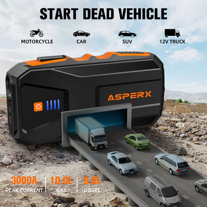 ASPERX  Jump Starter 3000A