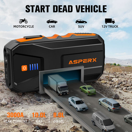 ASPERX  Jump Starter 3000A