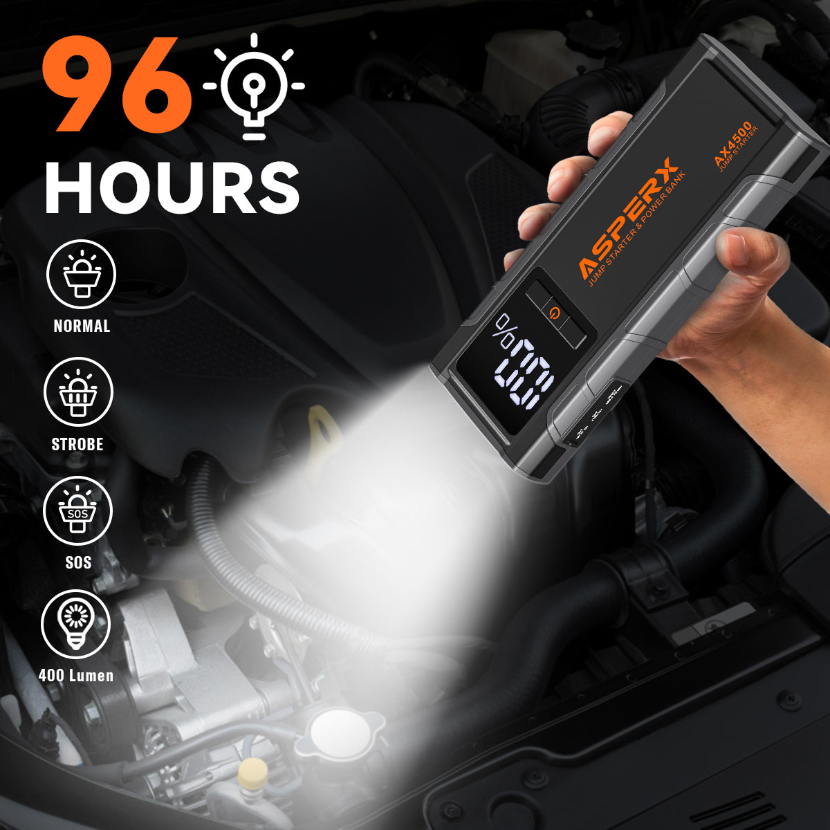ASPERX Starthilfegerät 4500A