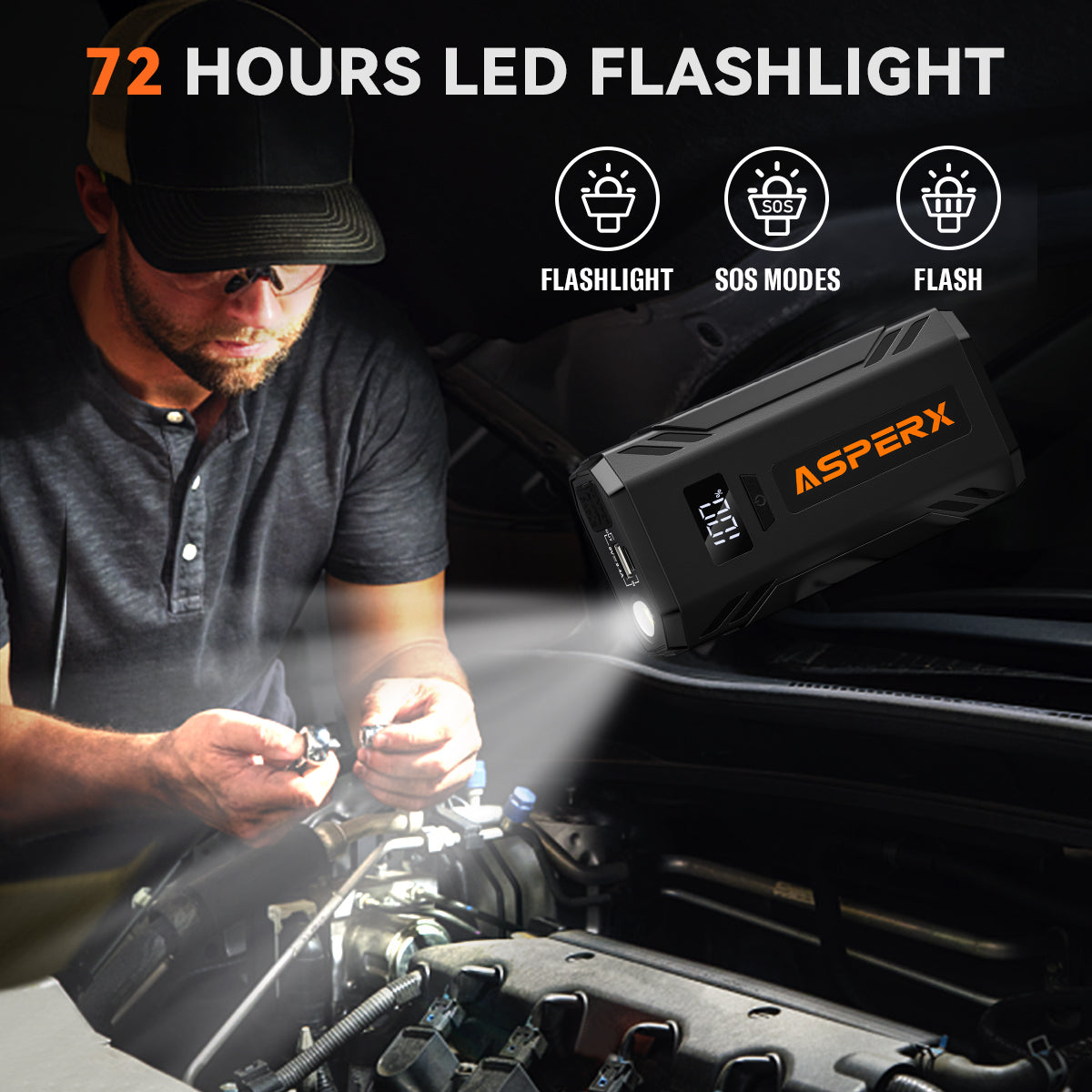 ASPERX Jump Starter 2000A