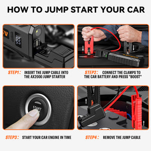 ASPERX Jump Starter 2000A