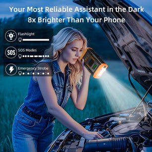 ASPERX Jump Starter with Air Compressor 3000A