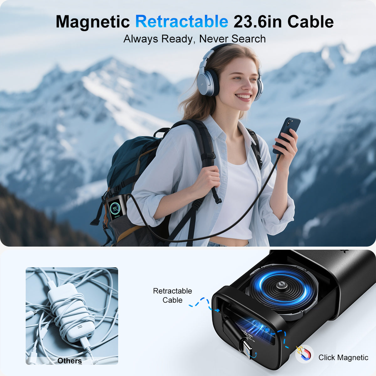 ASPERX Laptop Power Bank 20000mAh