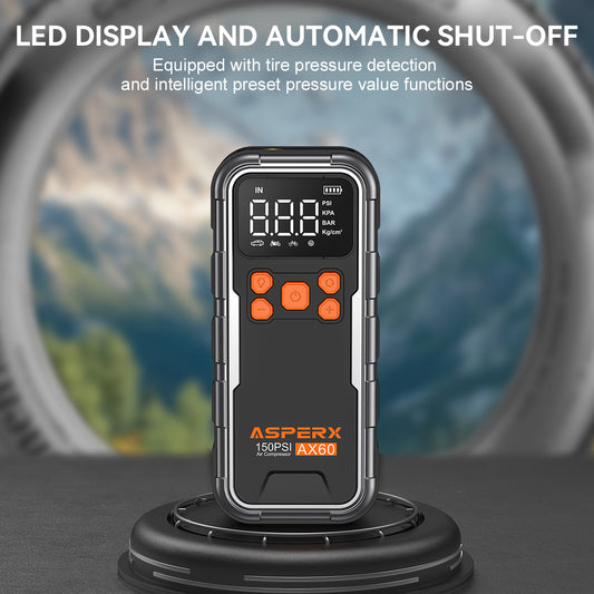 ASPERX Tire Inflator Air Compressor 150PSI